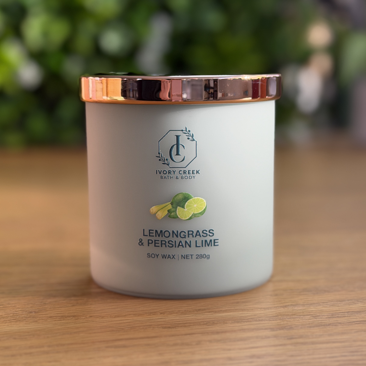 Lemongrass & Persian Lime Soy Candle