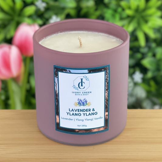 Lavender & Ylang Ylang Soy Candle