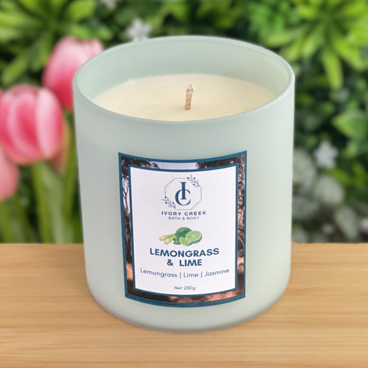 Lemongrass & Persian Lime Soy Candle
